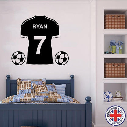 Personalised Football Shirt Custom Name