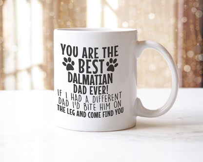 Dalmatian Dad Mug: Funny Coffee Cup, Dog Lover Gift