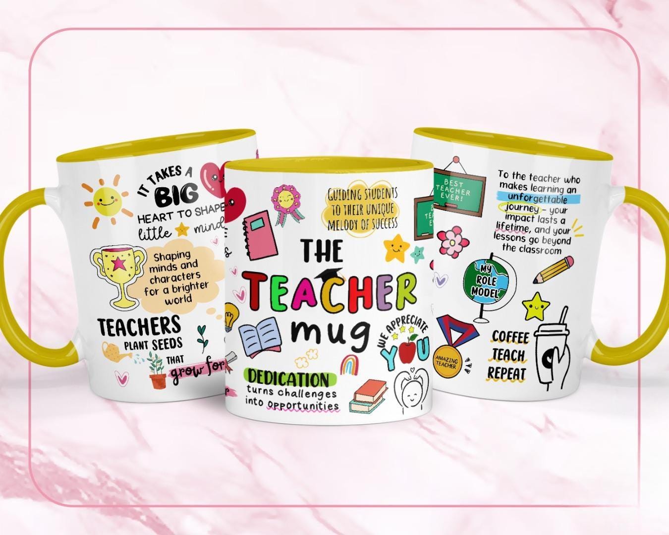 The Teacher Mug: Ceramic Coffee & Tea Cup - UK Design