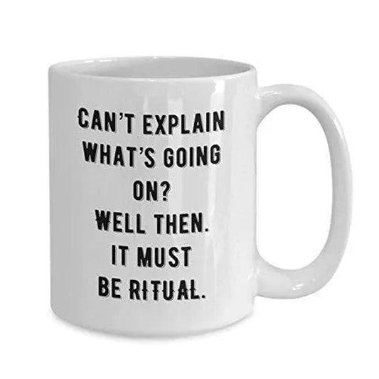 Funny Anthropology Mug: "Can't Explain" Coffee Cup - UK Made