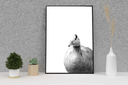 Goose Farmhouse Kids Bedroom Forest Birds Wall Art Home Decor Print Poster