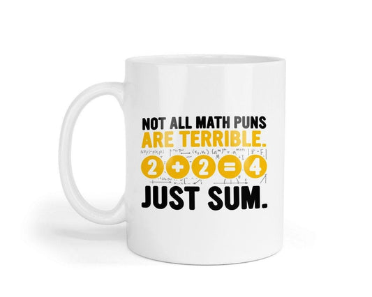 Math Pun Coffee Mug – Funny Accountant, Teacher Gift