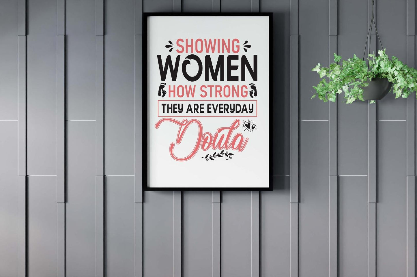 Showing Women Mothers Day Inspirational Mom Love Mum Grandma Poster Wall Art