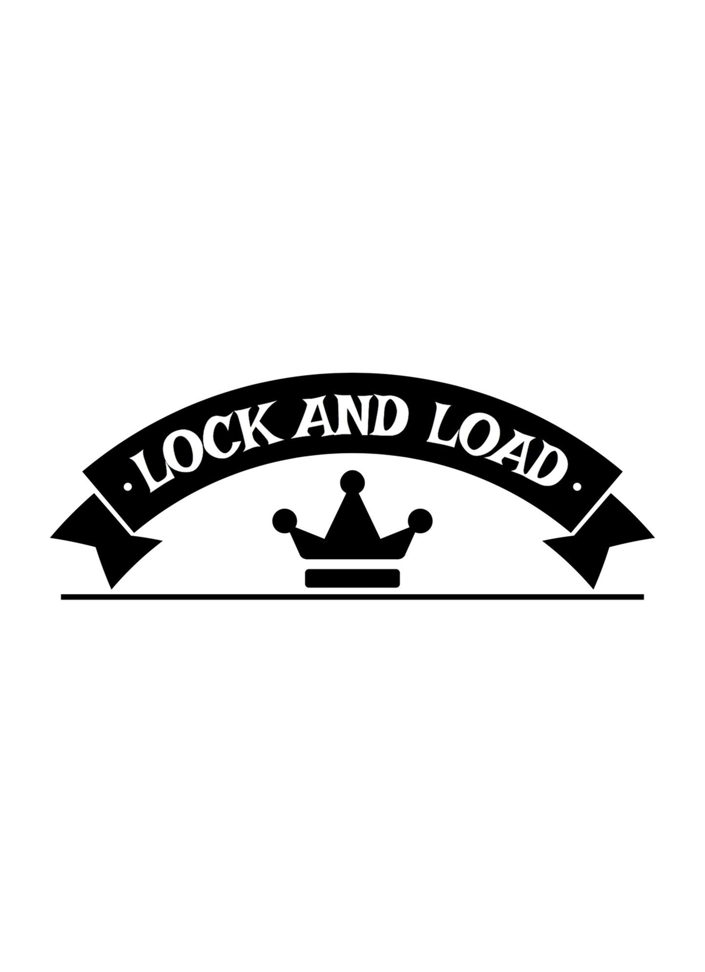 Lock & Load Motivational Inspirational Love Positive Quote Poster Wall