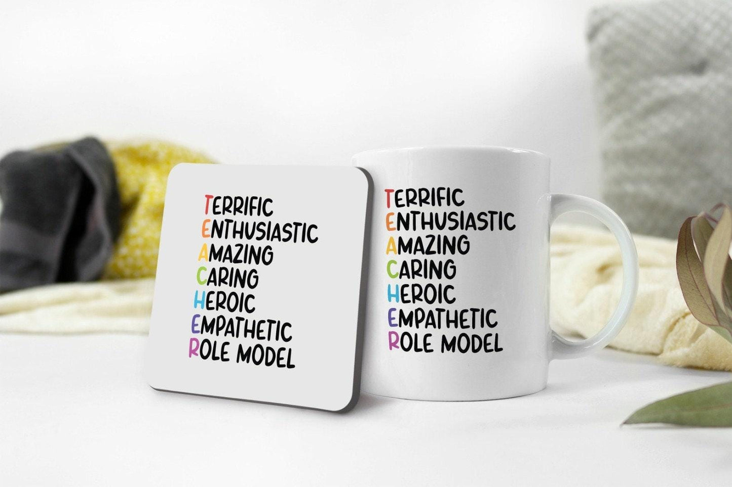 Amazing Teachers Definition Novelty Ceramic Coffee Tea Cup Mug And Coaster Gift Perfect Present For Your School Collage University Teachers