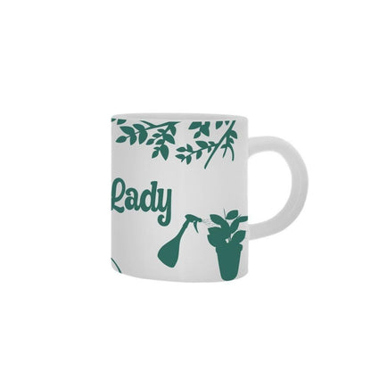 Plant Lady Mug And Coaster Gift Set Gardener Gardening Birthday Gift Keepsake