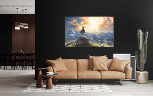 The Legend Of Zelda Breath Of The Wild 3 Giant Poster - A5 A4 A3 A2 A1 A0 Sizes