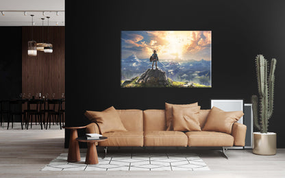 The Legend Of Zelda Breath Of The Wild 3 Giant Poster - A5 A4 A3 A2 A1 A0 Sizes