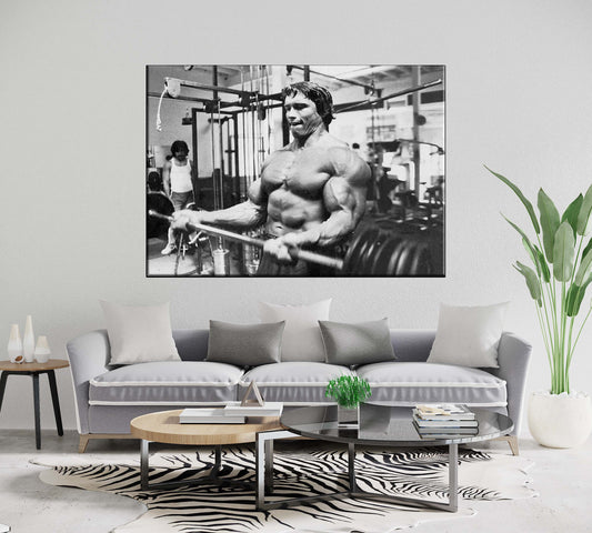 Arnold Schwarzenegger Arnie Body Building Poster - A4 A3 A2 Sizes