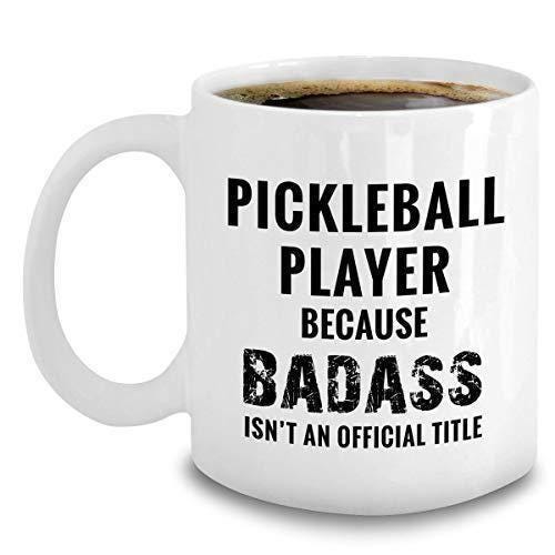 Pickleball Player Mug: Funny Novelty Gift for Sports Lover