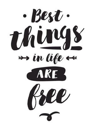 Best Thing In Life Motivational Inspirational Positive Thought Poster Print Wall