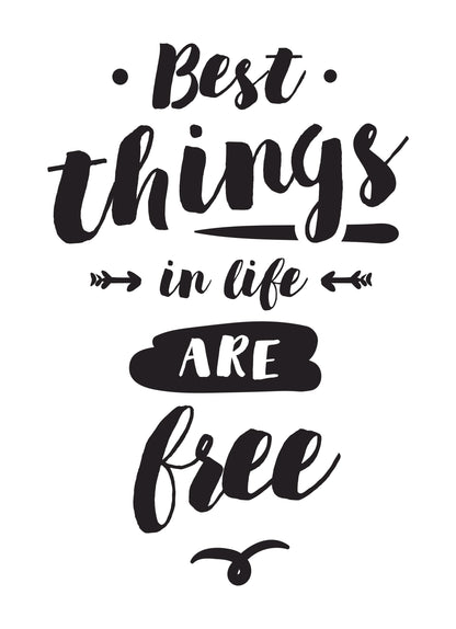 Best Thing In Life Motivational Inspirational Positive Thought Poster Print Wall