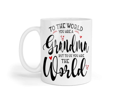 Grandma Mug & Coaster Set, Mother's Day Gift