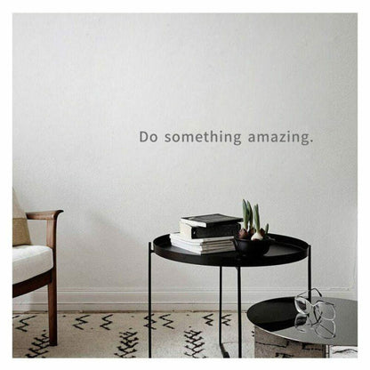 Do Something Amazing Wall Art Quote Stickers Vinyl Decal Bedroom Bathroom Home