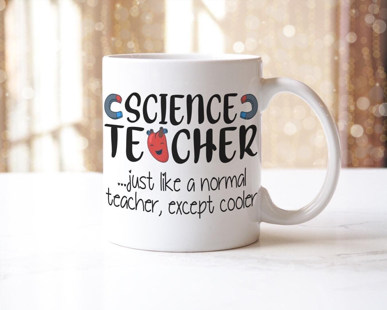 Science Teacher Mug & Coaster Set Funny Teaching Assistant School Leaving Gift