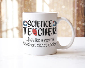 Science Teacher Mug & Coaster Set Funny Teaching Assistant School Leaving Gift