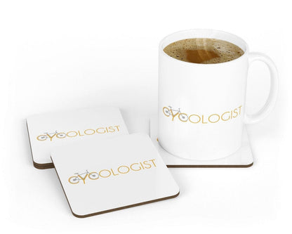 Cycologist Coffee Mug & Coaster Set - Cycling Lover Gift