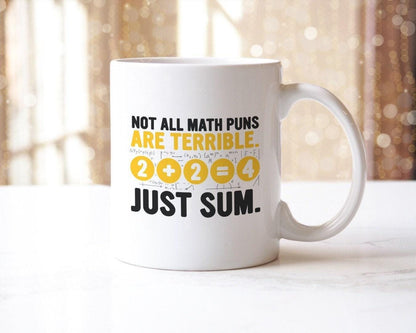 Math Pun Coffee Mug – Funny Accountant, Teacher Gift