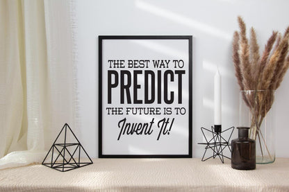 Logic Will Get You From Inspirational Positive Quote Picture Poster Print Wall