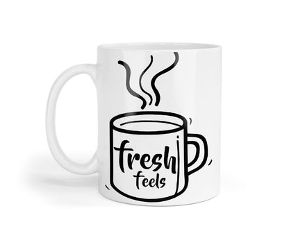Fresh Feels Mug & Coaster Set Friend Birthday Christmas Coffee Coworker Tea Gift