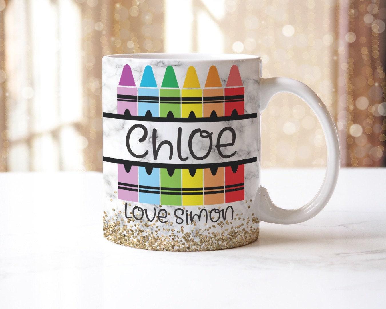 Personalised Teacher Mug & Coaster Set: End of Year Gift