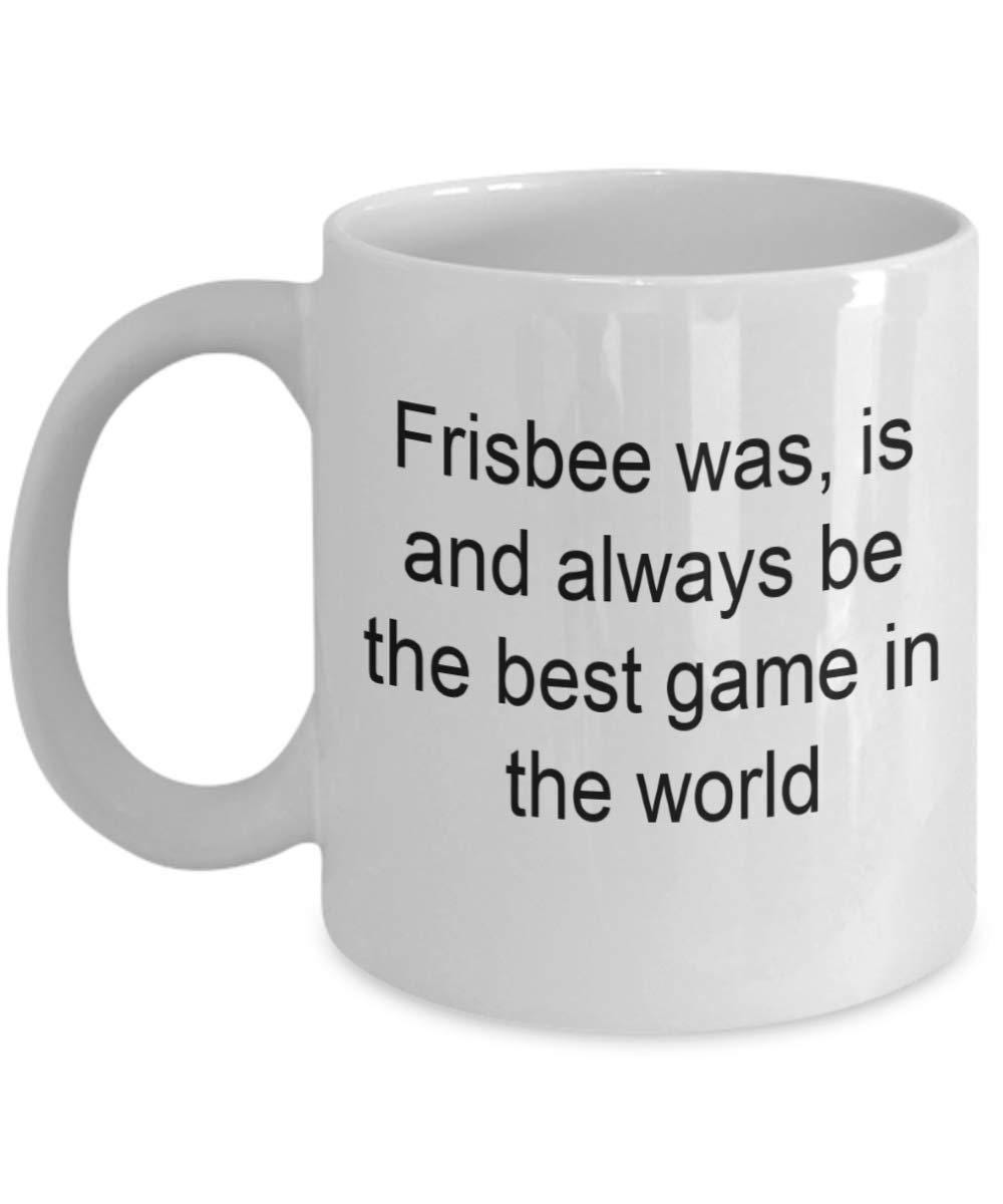 Funny Frisbee Mug: Novelty Gift for Game Lovers