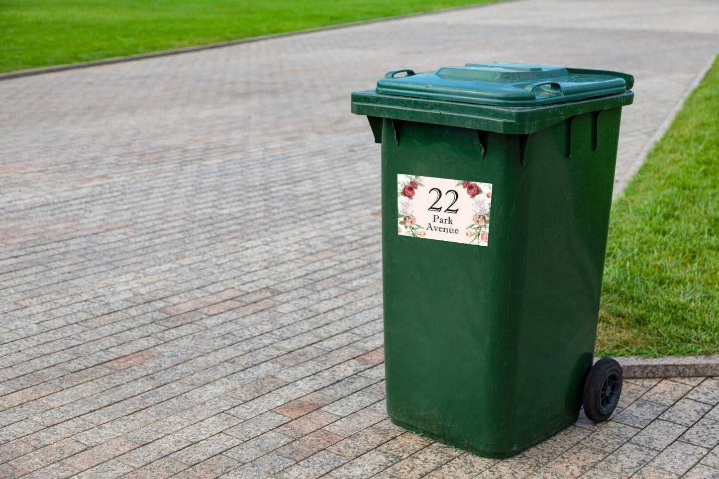 Wheelie Bin Stickers House Addres Numbers Sticker Road Dustbin Vinyl Decal