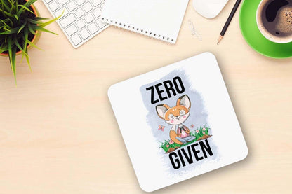 Zero Fox Given Mug And Coaster Gift Set Birthday Christmas Coffee Tea Cup Gifts