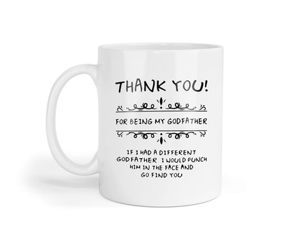 Godfather Mug, Funny Godfather Gift, UK Made