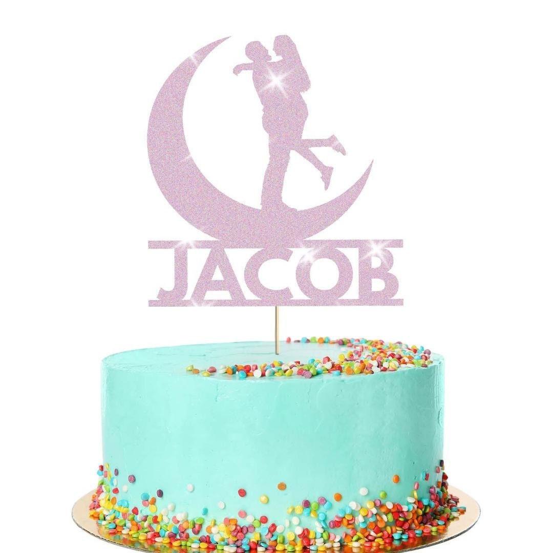 Personalised Wedding Cake Topper Couple Anniversary Party Decoration Keepsake