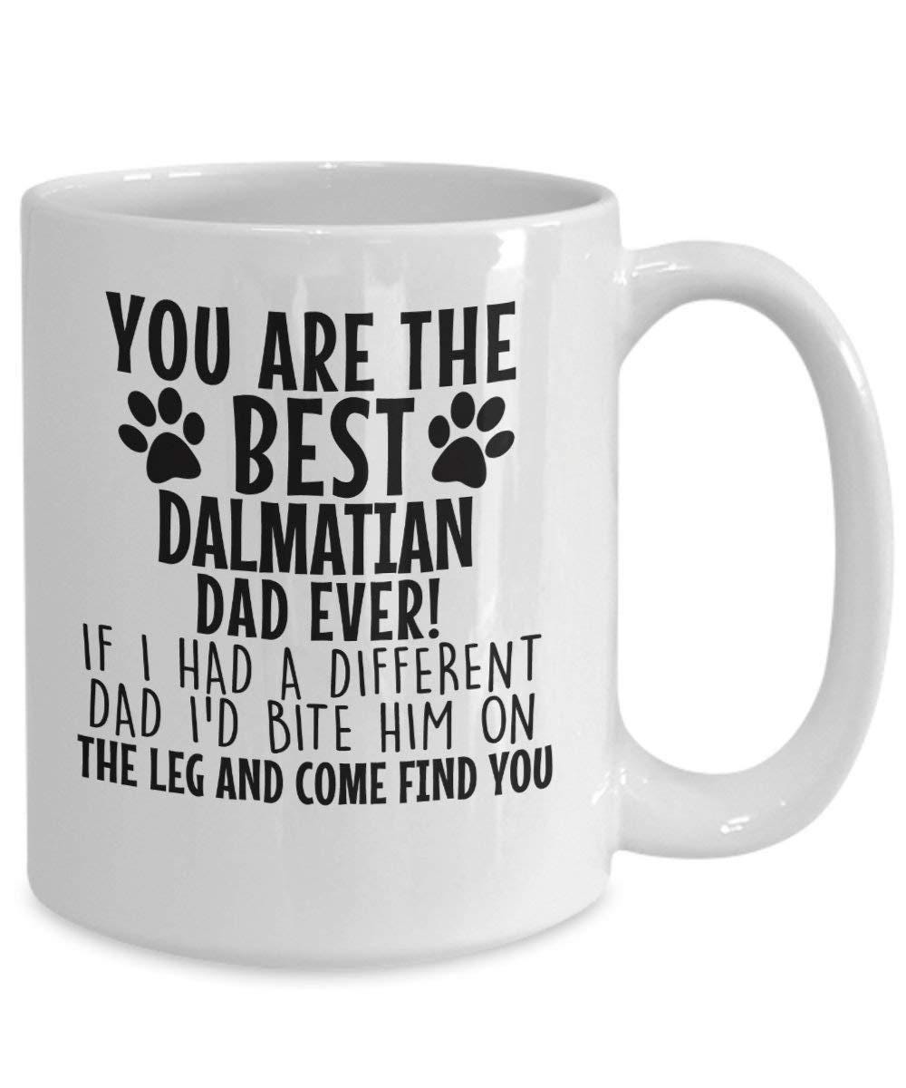 Dalmatian Dad Mug: Funny Coffee Cup, Dog Lover Gift