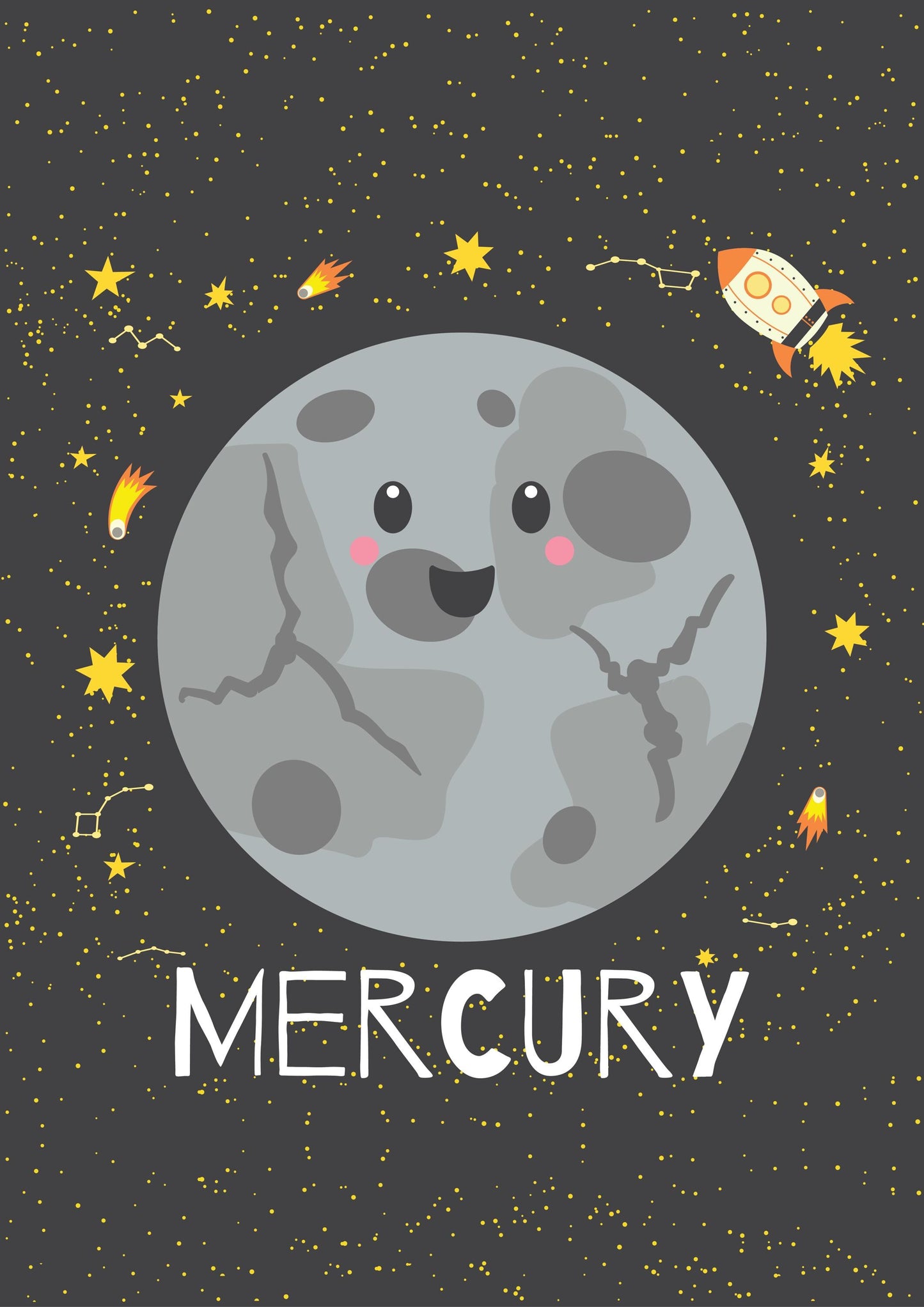 Solar System Sun Earth Planets Home Schooling Learning Educational Posters