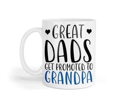 Promoted To Grandpa Mug & Coaster Set, Father's Day Gift
