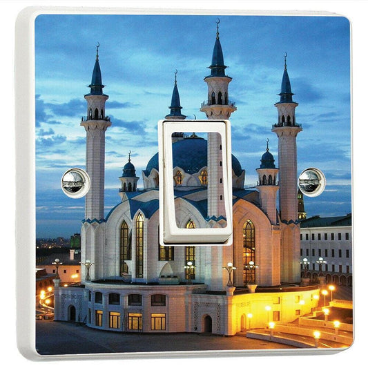 Qol Sharif Mosque Russia 3d Light Switch Sticker Cover Vinyl Skin Wall Decal