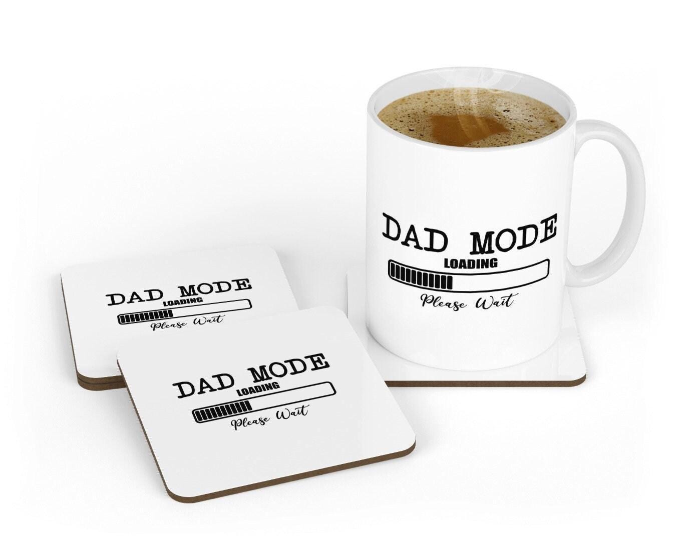 Dad Mode Loading Please Wait - Funny Laugh Novelty Mug & Coaster Coffee Tea Cup Gift