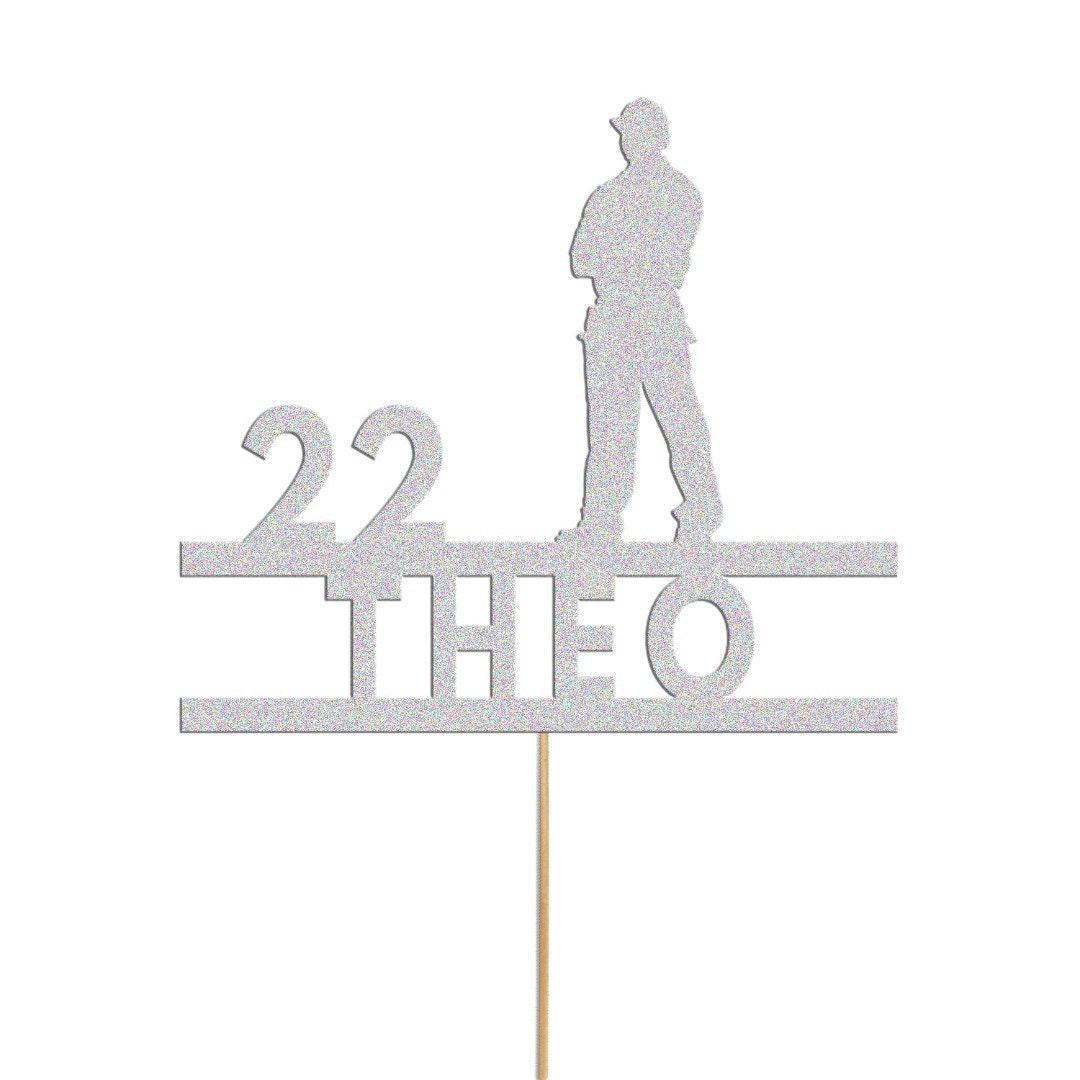Personalised Plumber Construction Builder Cake Topper Electrician Cake Decoration Any Name and Age