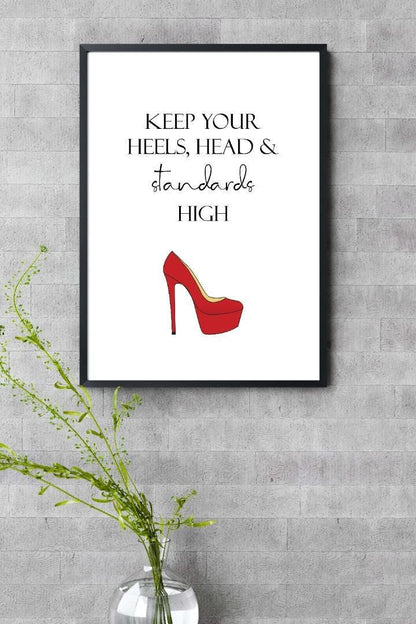 Fashion Quotes Bedroom Inspirational Wall Art Home Room Decor Print Poster