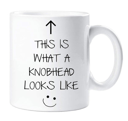 Funny Knobhead Mug: Novelty Coffee Tea Cup Gift