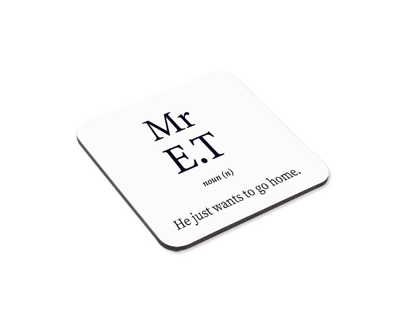 E.T. Useless Coworker Mug & Coaster Set: Funny Office Gift