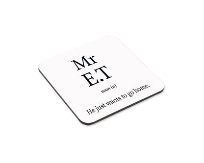 E.T. Useless Coworker Mug & Coaster Set: Funny Office Gift