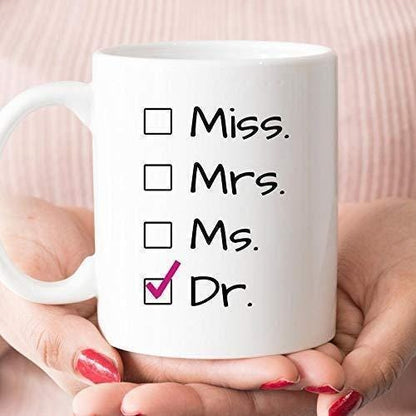Funny Doctor Mug – Sarcastic Graduation Gift for Medical Professionals
