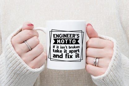 Engineer Mug & Coaster Set Funny Engineering Graduation Birthday Coffee Tea Gift