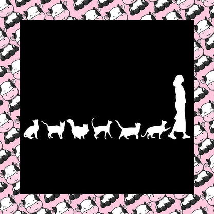 Crazy Cat Lady Scratch Car Bumper Window Vinyl Sticker Decal