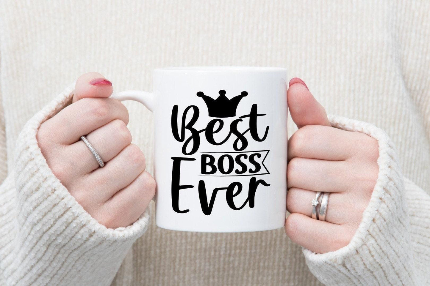Best Boss Ever Funny For Office Boss Birthday Novelty Mug & Coaster Coffee Tea Cup Gift