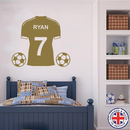 Personalised Football Shirt Custom Name