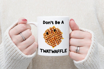 Twatwaffle Mug & Coaster Set, Funny Gift