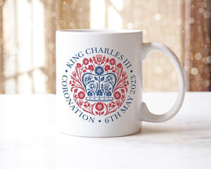 King Charles III Mug And Coaster New King Coronation Memory Souvenir Royal Gift
