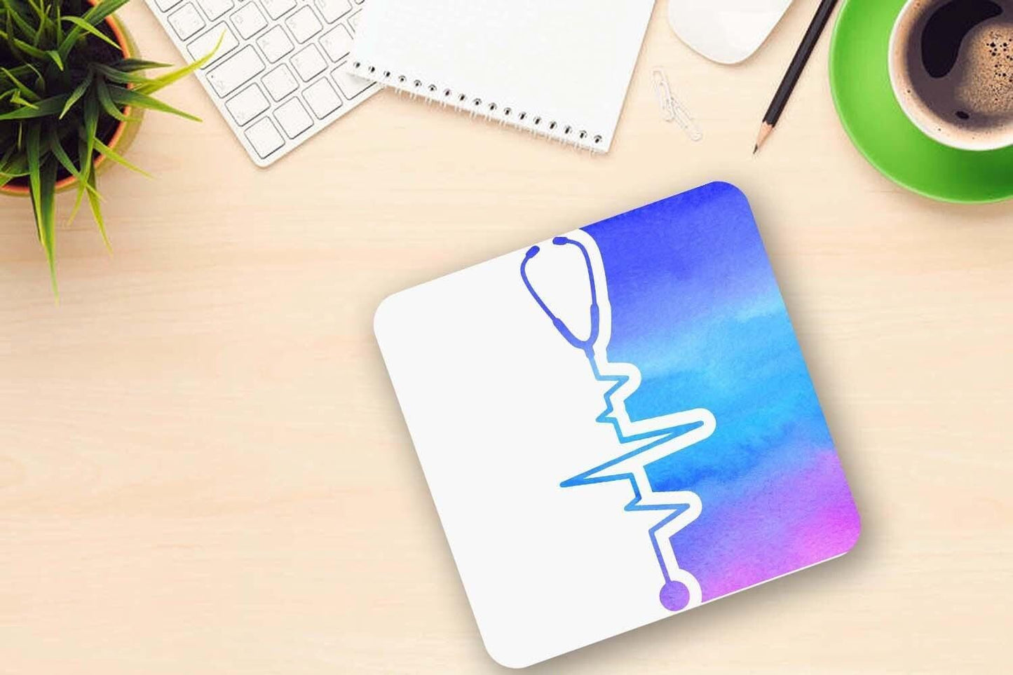 Mug & Coaster Gift Set Doctor Fuel Nursing Student Birthday Coffee Gift Keepsake