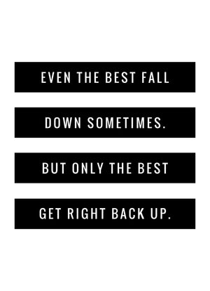 Inspirational Fall Quote Poster: Motivational Wall Art