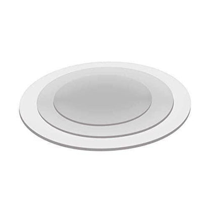 2 Acrylic Round Shape Ganaching Plates Clear Ganache Cake Decorating Board Various Sizes